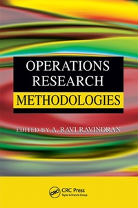 Enlarge image Cover: Operations Research Methodologies - CRC Press