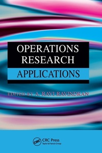 Enlarge image Cover: Operations Research Applications - CRC Press