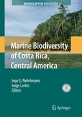Cover: Marine Biodiversity of Costa Rica, Central America - Springer