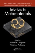 Cover: Tutorials in Metamaterials - CRC Press