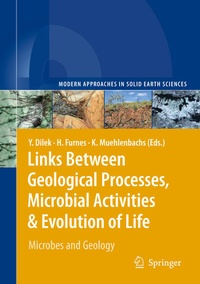 Enlarge image Cover: Links Between Geological Processes, Microbial Activities & Evolution of Life - Springer