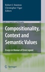Cover: Compositionality, Context and Semantic Values - Springer