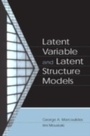 Cover: Latent Variable and Latent Structure Models - Psychology Press