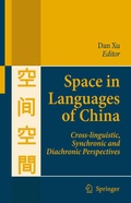 Cover: Space in Languages of China - Springer