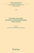 Cover: Studies on Locke: Sources, Contemporaries, and Legacy - Springer