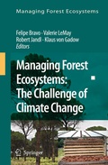 Cover: Managing Forest Ecosystems: The Challenge of Climate Change - Springer