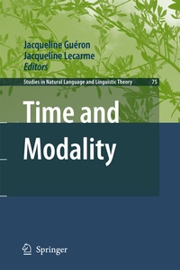 Abbildung von: Time and Modality - Springer