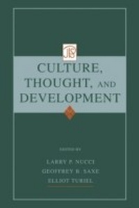 Enlarge image Cover: Culture, Thought, and Development - Psychology Press