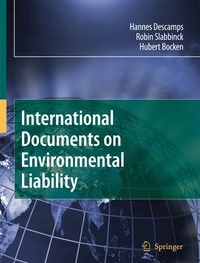 Bild: International Documents on Environmental Liability - Springer
