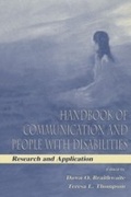 Cover: Handbook of Communication and People With Disabilities - Routledge