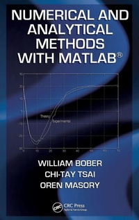 Enlarge image Cover: Numerical and Analytical Methods with MATLAB - CRC Press