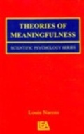 Cover: Theories of Meaningfulness - Psychology Press