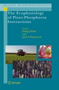 Cover: The Ecophysiology of Plant-Phosphorus Interactions - Springer