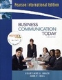Cover: Business Communication Today - Pearson