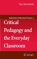 Cover: Critical Pedagogy and the Everyday Classroom - Springer
