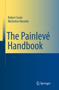 Cover: The Painlev&eacute; Handbook - Springer