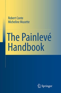 Enlarge image Cover: The Painlevé Handbook - Springer