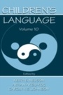 Cover: Children's Language - Psychology Press