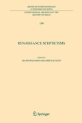 Cover: Renaissance Scepticisms - Springer
