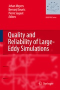 Cover: Quality and Reliability of Large-Eddy Simulations - Springer