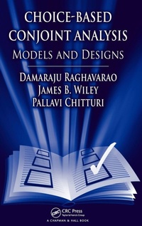 Enlarge image Cover: Choice-Based Conjoint Analysis - Chapman & Hall/CRC