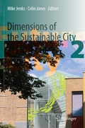 Cover: Dimensions of the Sustainable City - Springer