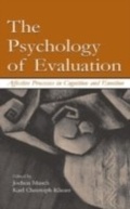 Cover: The Psychology of Evaluation - Psychology Press