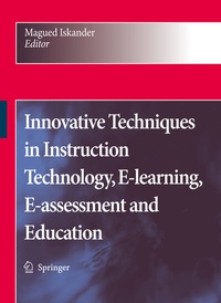 Abbildung von: Innovative Techniques in Instruction Technology, E-learning, E-assessment and Education - Springer