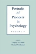 Cover: Portraits of Pioneers in Psychology - Psychology Press