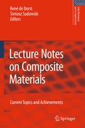 Cover: Lecture Notes on Composite Materials - Springer