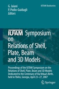 Cover: IUTAM Symposium on Relations of Shell, Plate, Beam and 3D Models - Springer