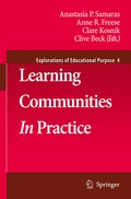 Cover: Learning Communities In Practice - Springer