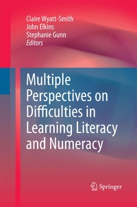 Enlarge image Cover: Multiple Perspectives on Difficulties in Learning Literacy and Numeracy - Springer
