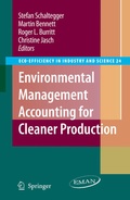 Cover: Environmental Management Accounting for Cleaner Production - Springer