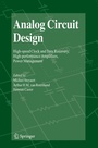 Cover: Analog Circuit Design - Springer