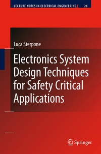 Enlarge image Cover: Electronics System Design Techniques for Safety Critical Applications - Springer