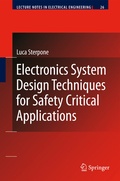 Cover: Electronics System Design Techniques for Safety Critical Applications - Springer