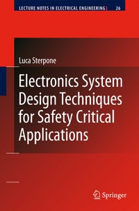 Enlarge image Cover: Electronics System Design Techniques for Safety Critical Applications - Springer
