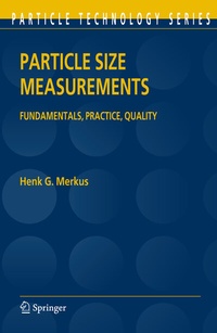 Enlarge image Cover: Particle Size Measurements - Springer