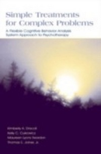 Enlarge image Cover: Simple Treatments for Complex Problems - Routledge