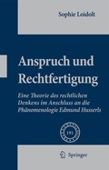 Cover: Anspruch und Rechtfertigung - Springer