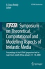 Cover: IUTAM Symposium on Theoretical, Computational and Modelling Aspects of Inelastic Media - Springer