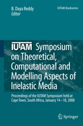 Cover: IUTAM Symposium on Theoretical, Computational and Modelling Aspects of Inelastic Media - Springer