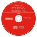 Cover: Practice Tests Plus PET 3 Audio CD for pack - Pearson Longman