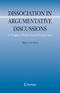 Enlarge image Cover: Dissociation in Argumentative Discussions - Springer