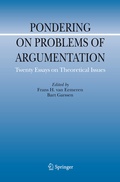 Cover: Pondering on Problems of Argumentation - Springer