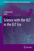 Cover: Science with the VLT in the ELT Era - Springer