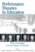 Cover: Performance Theories in Education - Routledge
