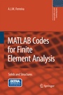 Cover: MATLAB Codes for Finite Element Analysis - Springer