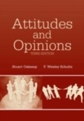 Cover: Attitudes and Opinions - Psychology Press